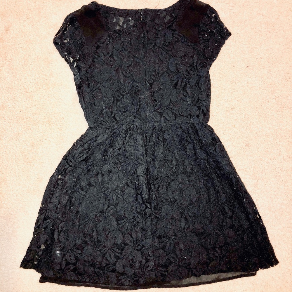 Coincidence & Chance Black Lace Dress